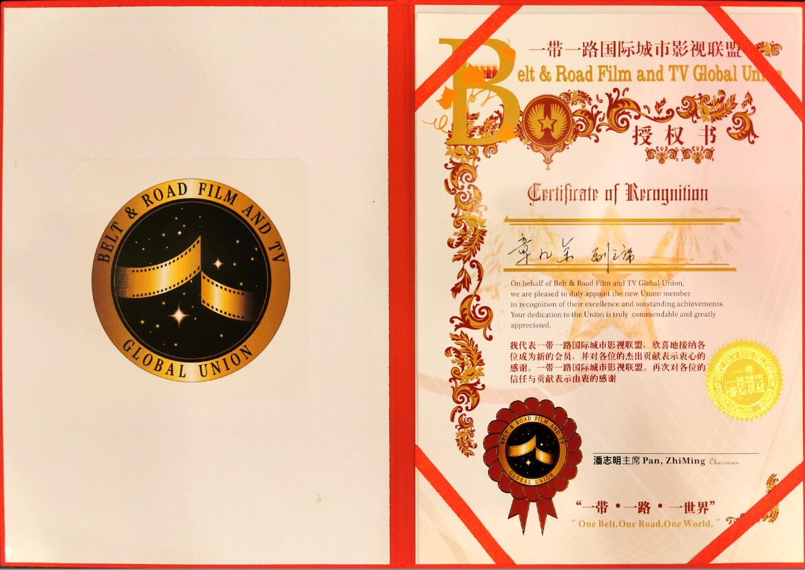 一帶一路國際城市影視聯(lián)盟 副主席